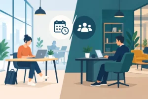 Hourly Rental Versus Membership for Work